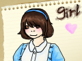 girl : 광마임...;; 스케치판 ,sketchpan