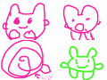동물들 : 동물의표정~~~ 스케치판 ,sketchpan