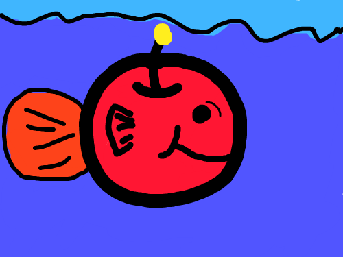 02-사과 : 사과 그리기 스케치판 ,sketchpan