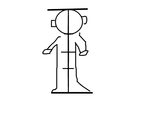 사람그리기 : 사람을그린다. 스케치판 ,sketchpan