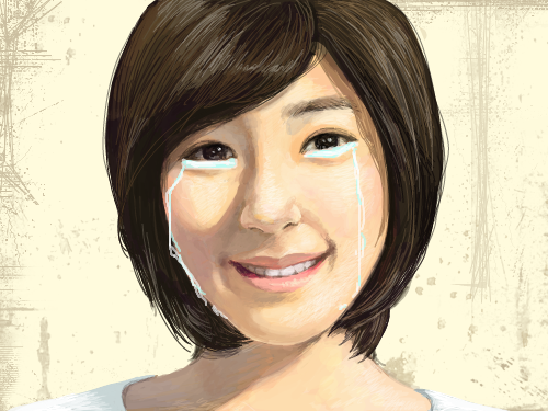 울고있는 파니.. : 울고있는 파니님.. 스케치판 ,sketchpan