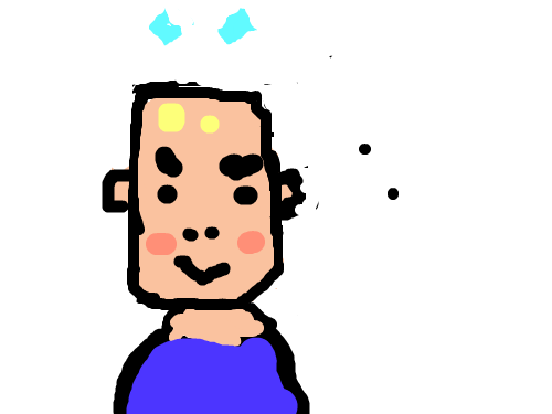 얼굴 : 빡빡이 얼굴 스케치판 ,sketchpan