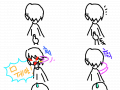 뭬야──? : 무한반복 스케치판 ,sketchpan