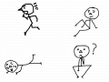 졸라맨 : 졸라맨연습 스케치판 ,sketchpan