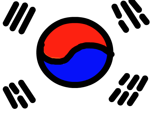 태극기 : 태극기입니다 스케치판 ,sketchpan