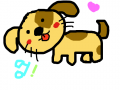 강아지 : 강아지의 겉모습 스케치판 ,sketchpan