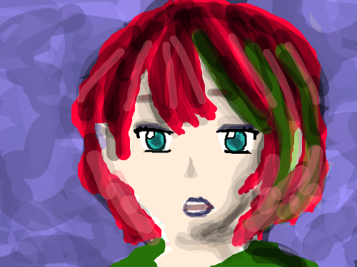 Relay : I really like red, that's why I dyed my hair red XD So yeah, I've seen a lot of relays of this and wanted to do one myself. 스케치판 ,sketchpan