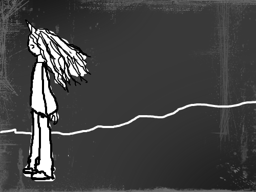 Silhouette sketch : Meh, I'll finish it later. 스케치판 ,sketchpan