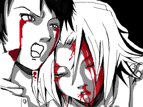 고쿠데라의 복수 : 오른팔이 되겟다던 고쿠데라의 야마모토에 대한 복수 스케치판 ,sketchpan