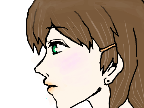 소녀 1 : 소녀소녀 스케치판 ,sketchpan