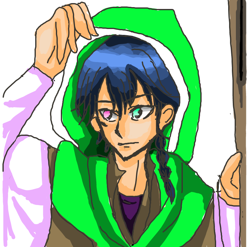 비슷한 누.. : 비슷한 누군가가 떠오르긴 하지만 나름 자캐ㅎㅎ.. 스케치판 ,sketchpan