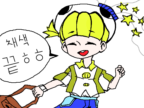 금발 머리 소년! : 눈 감아도 생각나네 스케치판 ,sketchpan