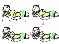 과자먹기 : 짜아앙힘들거러어어 스케치판 ,sketchpan
