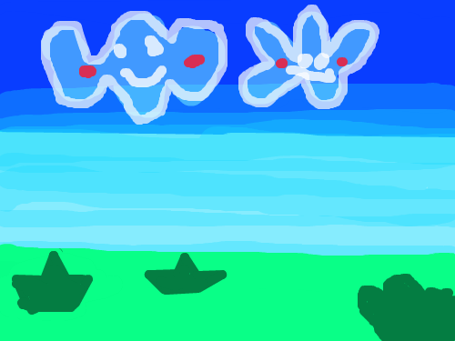 하늘 : 분노하늘 스케치판 ,sketchpan