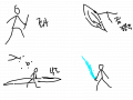스킬놀이[전사] : 캐릭터추천점 스케치판 ,sketchpan