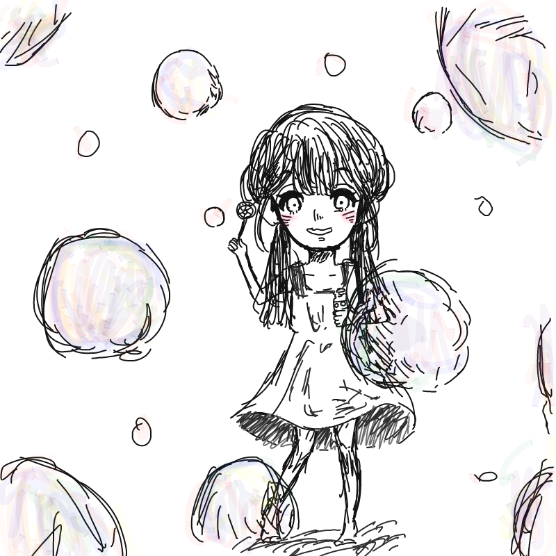 방울방울 : 방울방울 스케치판 ,sketchpan