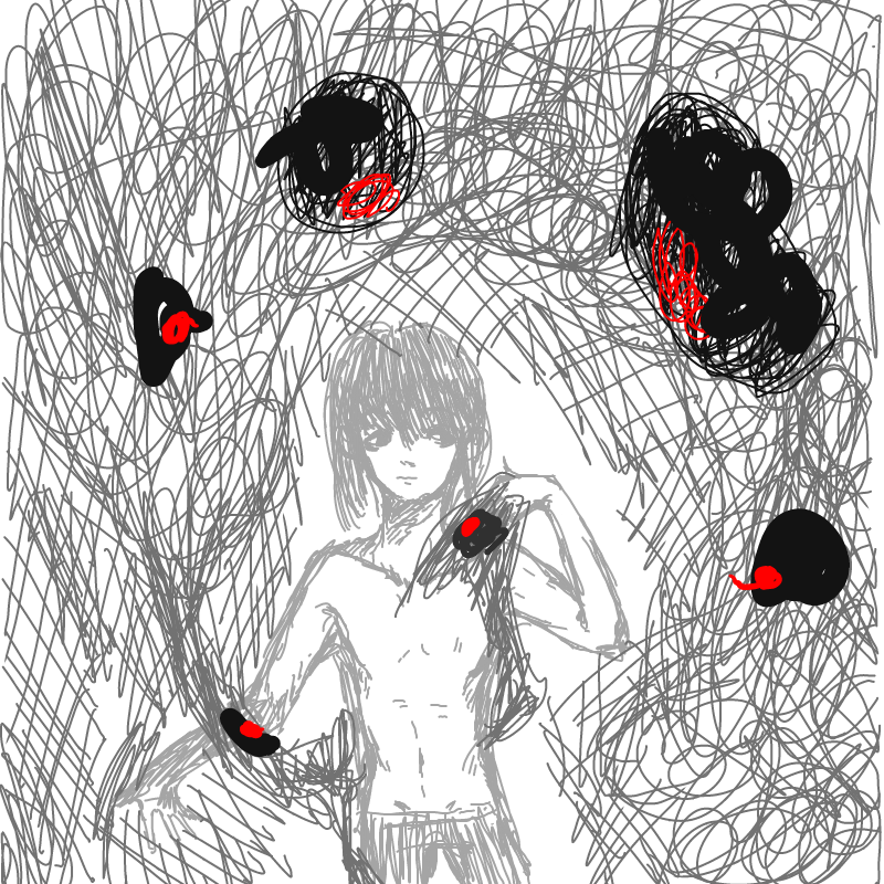 내가 뭘 그.. : 내가 뭘 그린거지........... 스케치판 ,sketchpan