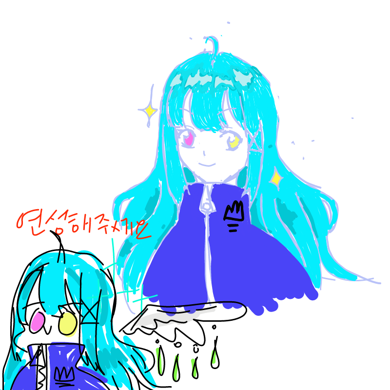 핳ㅎ : 핳ㅎ 스케치판 ,sketchpan