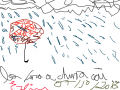 la fora a chuva cai : ja nao aguento mais 스케치판 ,sketchpan