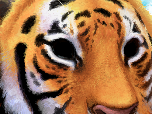 장님 : 심청아 어딧니.. 스케치판 ,sketchpan