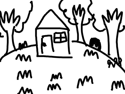 숨은그림찾기 : 귀신,왕관,포크,하트 스케치판 ,sketchpan