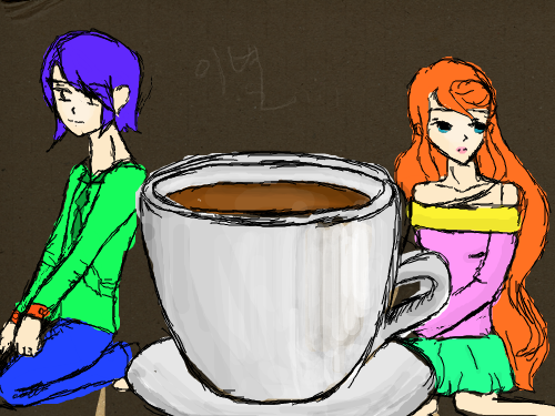 이별.. : 채색이 그지같네요.. ㅈㅅ ㅠㅠ 스케치판 ,sketchpan