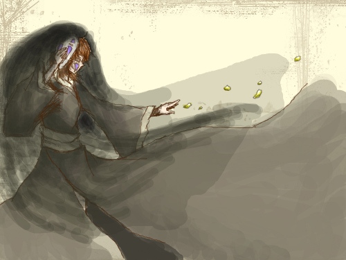 가오나시 의인화 낙서 : 자러가기전에 낙서 끄적여봐요.. 스케치판 ,sketchpan