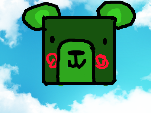 곰돌이 : 곰돌이인형 스케치판 ,sketchpan