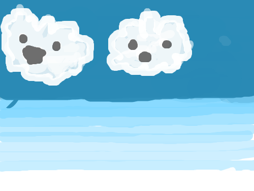 기쁜구름 : 기쁜구름 스케치판 ,sketchpan