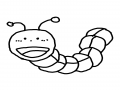 애벌레 : 애벌레 스케치판 ,sketchpan