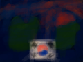 현실적으로 : 현실석으로 안개가 낀 독도!! 스케치판 ,sketchpan