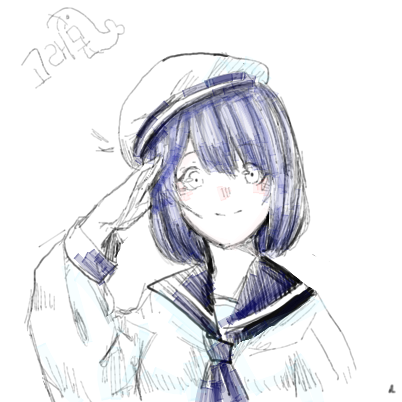 세일러복은.. : 세일러복은사랑입니다 스케치판 ,sketchpan