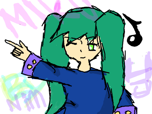 미쿠 : 쿠ㅎㅎㅎㅎㅎㅎㅎㅎㅎ 스케치판 ,sketchpan