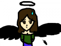 Dark angel me : me i look sadish i guess 스케치판 ,sketchpan