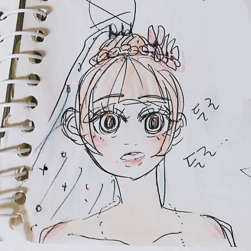 인삐가 거.. : 인삐가 거하게 난 그림이져....주군의 태양을 다시보다가 ㄴ..나도 새신부 그릴꺼야...!!!하고 그린그림이에용ㅋㅋㅋ그리고 나서 색연필가지고 와서 색칠도 완전 열심했는딬ㅋㅋㅋ(그래도 망함) 스케치판 ,sketchpan