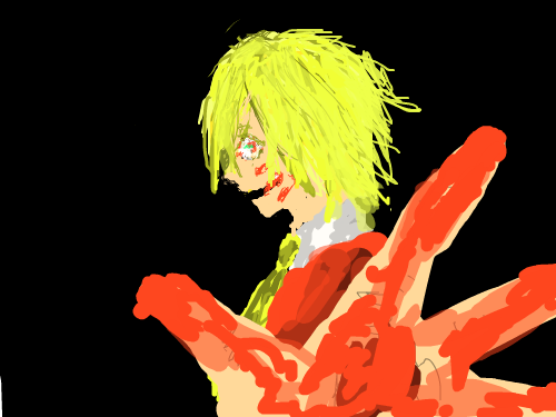 플랑남체 : 엄청 힘들구나ㅠㅠㅠ픙랑도르미안해ㅠㅠㅠ 스케치판 ,sketchpan