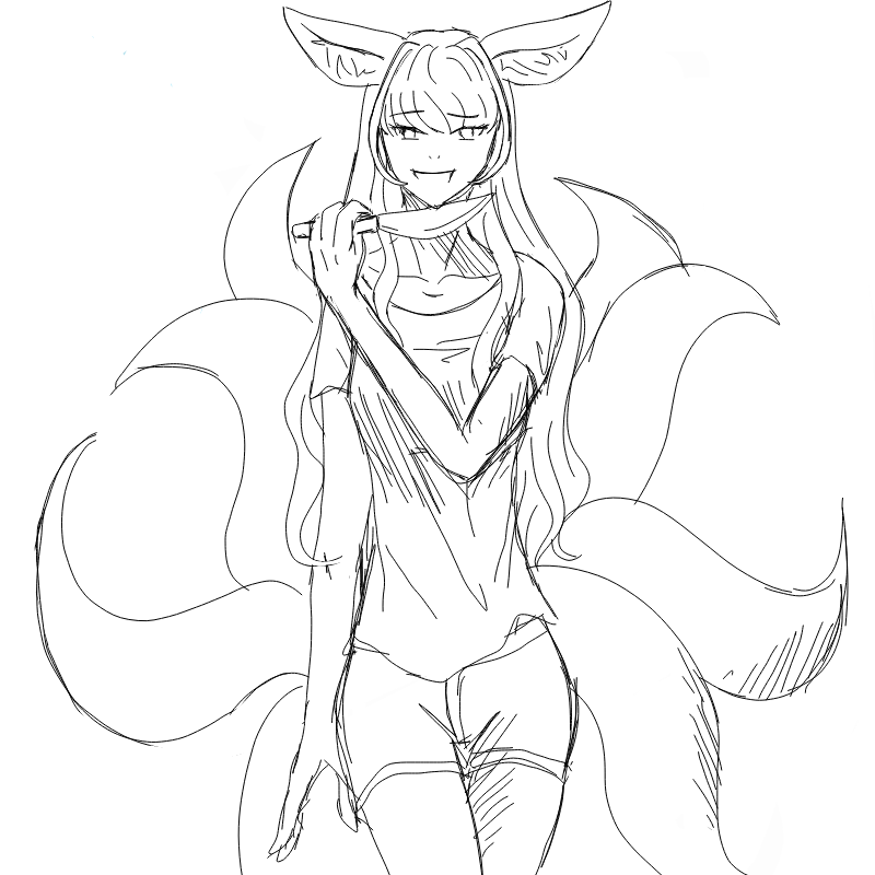 오랜만에 .. : 오랜만에 재대로 그리는 자캔데 자해라니;; 스케치판 ,sketchpan
