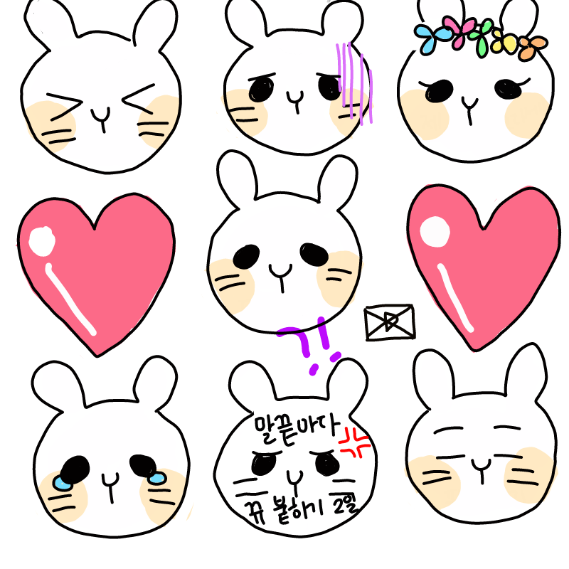뭐라구요.. : 뭐라구요뀨?! (울먹) 스케치판 ,sketchpan