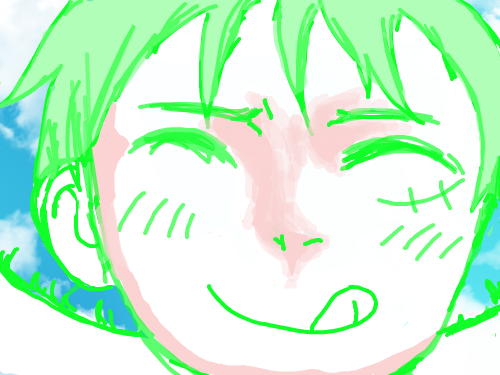 하다만루피 : 아 완성귀찮옹 스케치판 ,sketchpan