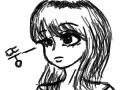 뚱한소녀 : 그냥멍때린는거라고보심될꺼에요^^ 스케치판 ,sketchpan