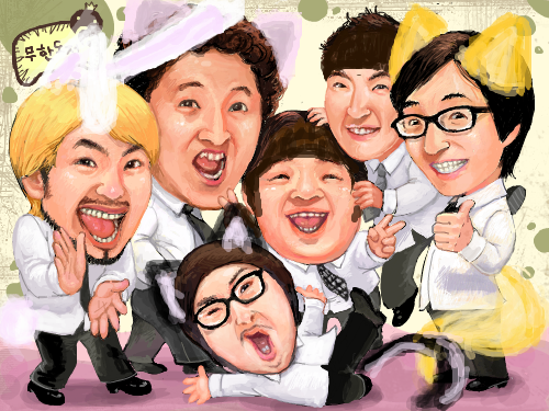 무한동물 : 걍 동물귀랑 꼬리단거 스케치판 ,sketchpan