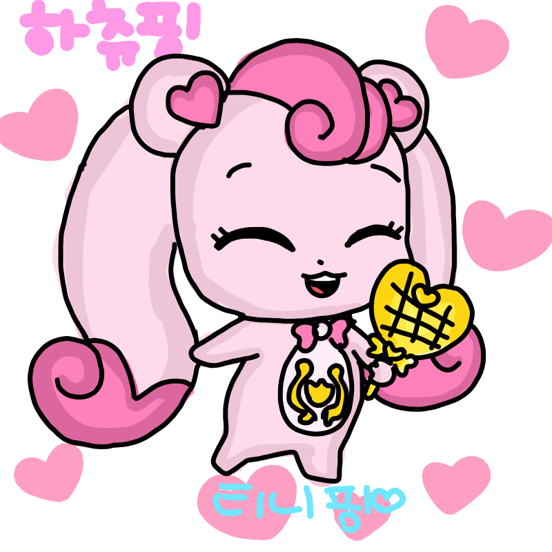 하츄핑 : 하츄핑 스케치판 ,sketchpan