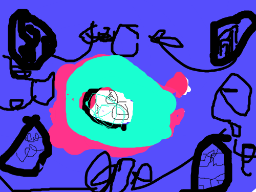 동굴동굴 : 굴포초신지용 스케치판 ,sketchpan