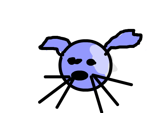 멍멍이 : 굴포초신지용 스케치판 ,sketchpan