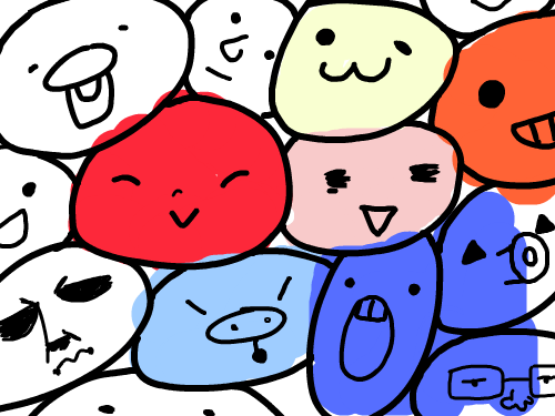 얼굴 : 굴포초신지용 스케치판 ,sketchpan