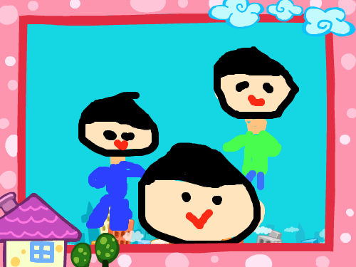 가족 : 굴포초송수환 스케치판 ,sketchpan