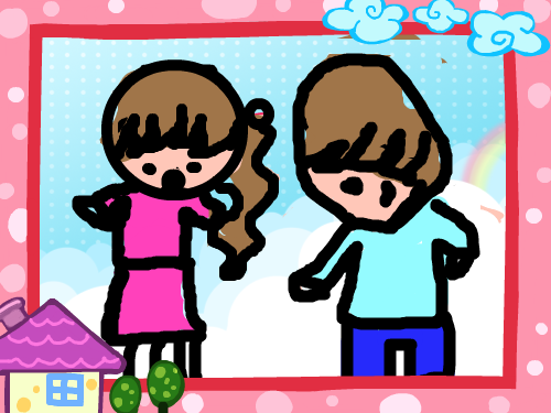 가족 : 굴포초온채연 스케치판 ,sketchpan