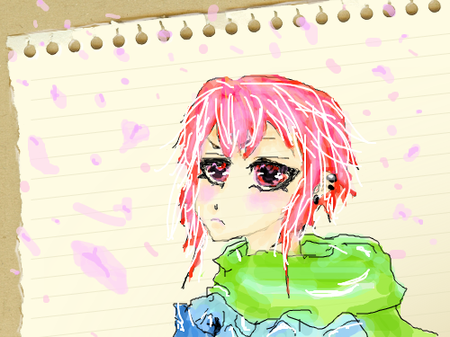 사쿠라 : 벚꽃소녀? 스케치판 ,sketchpan