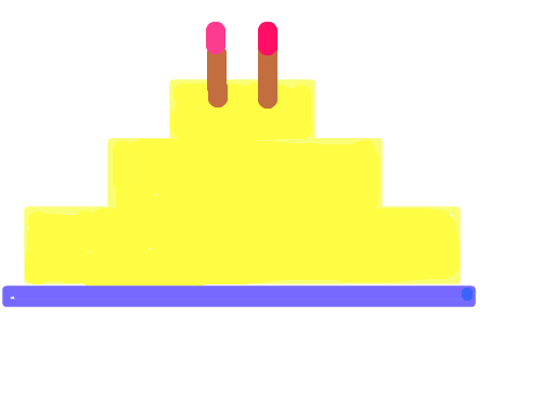 불켜지고 꺼지는 케익 : 불이 켜졌다가 꺼집니다 스케치판 ,sketchpan