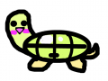 거북이 : 거북이예요. 스케치판 ,sketchpan